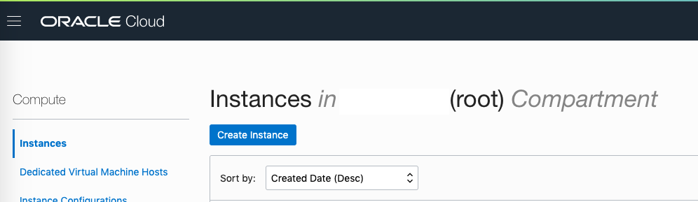 Oracle Cloud with WebLogic and ATP database - Create instance (Linux VM)